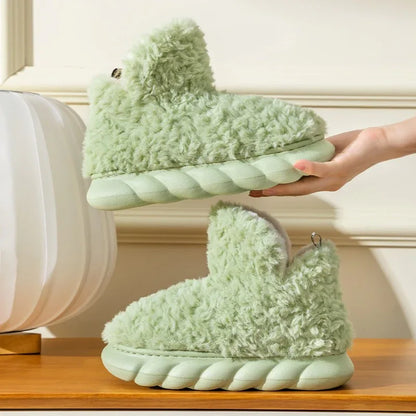 High Top Bag & Cotton Slippers – Cozy, Stylish, & Warm for Couples - Shello's Creative Boutique