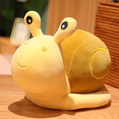 Cute Snail Plush Pillow - Soft Cuddle Cushion for Bedroom Decor - Shello's Creative Boutique