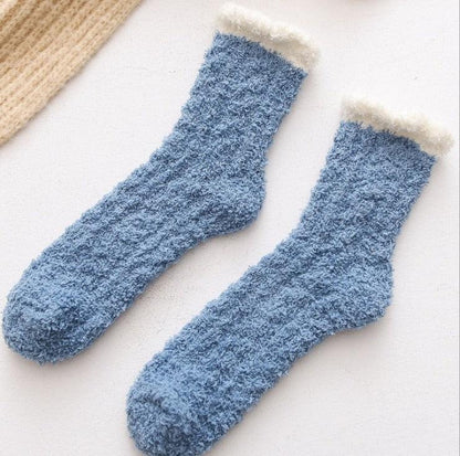 Ultra-Soft Coral Plush Children's Socks - Cozy Winter Floor Socks - Shello's Creative Boutique