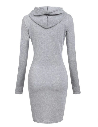 Autumn Winter Patchwork Hoodies – Long Sweatshirts for Women - Shello's Creative Boutique