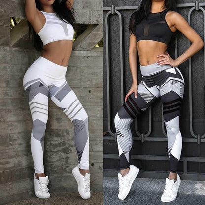 Yoga Pants S-XXXL Plus Size Leggings Sport Women Fitness Legging Slim Stretch Running Tights Women Leggins Ropa Deportiva Mujer - Shello's Creative Boutique