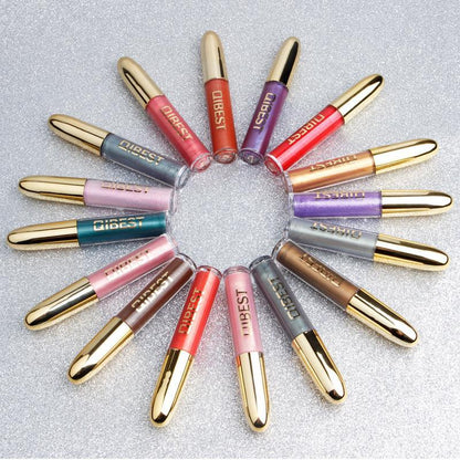 Lips Makeup Gloss Magic Lipstick Glitter Long Lasting Make Up Waterproof Metallic Liquid - Shello's Creative Boutique