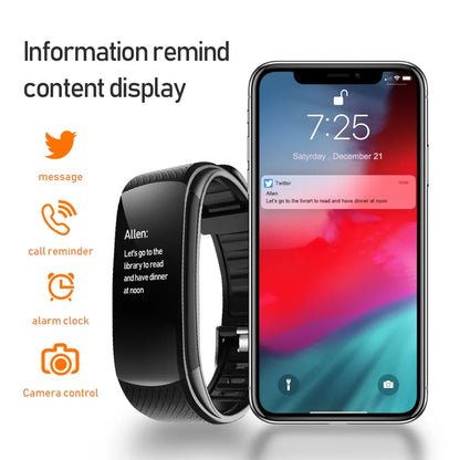 C5S Smart Bracelet Sports Pedometer Heart Rate Blood Pressure Blood Oxygen Health Monitoring Sports Bracelet - Shello's Creative Boutique