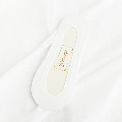 Ice Silk Invisible Boat Socks – Ultra-Thin, Non-Slip Comfort for Women