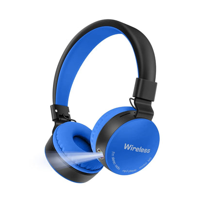 AKZ-B67 Bluetooth headset with high battery flashlight lighting headset card insertion FM - Shello's Creative Boutique