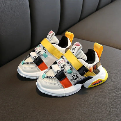 New Arrivals Kids Sneakers – Breathable Fashion Sports Shoes for Boys & Girls (Sizes 21–30) - Shello's Creative Boutique