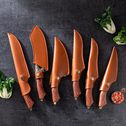 Handmade Kitchen Knife – Stainless Steel Professional Chef Knife for Fish, Vegetables & Bone Removal - Shello's Creative Boutique