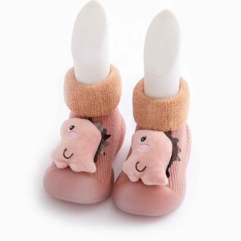 Winter Cotton Warm Baby Floor Socks - Non-Slip Grip Soles - Shello's Creative Boutique