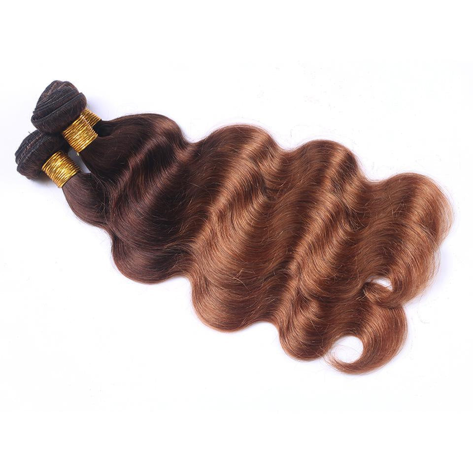 Real hair wig female real hair wavy body wave CJ