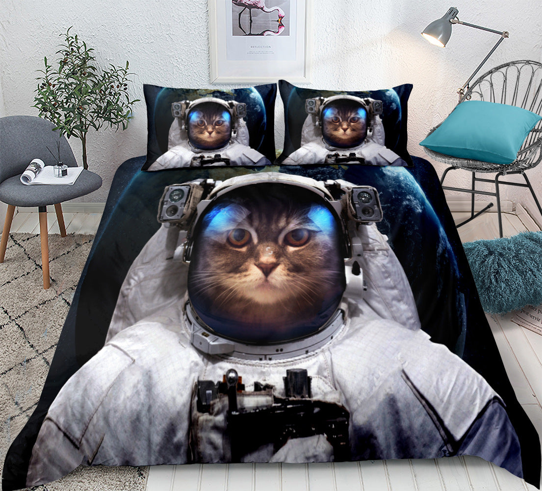 Star home textile bedroom supplies space animal three or four piece set eprolo