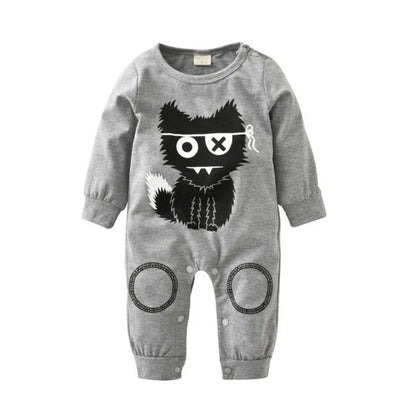 Fashion baby boy clothes long sleeve baby rompers newborn cotton baby girl clothing jumpsuit infant clothing - Shello's Creative Boutique