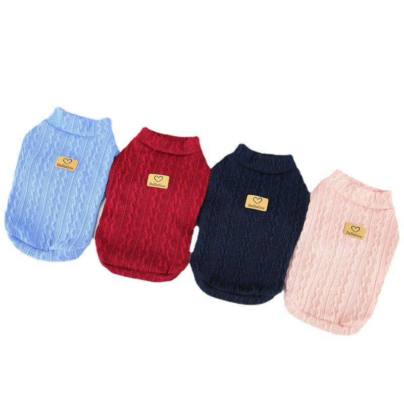 Pet Dog Clothing Autumn And Winter Clothing New Teddy Small Dog Pet Clothing Autumn And Winter Sweater eprolo