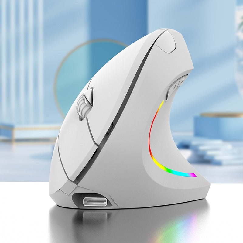 Wireless 2.4G vertical mouse for prevention