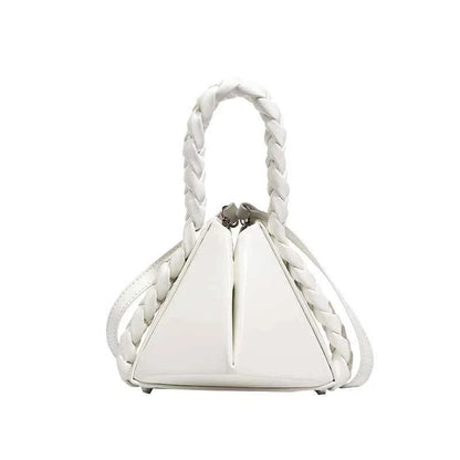 Fried Dough Twists Bag - Handheld Geometric Fashion for Bold Style & Individuality - Shello's Creative Boutique