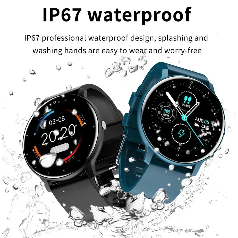 ZL02 Smart Bracelet Heart Rate Blood Pressure Blood Oxygen Monitoring Sports Pedometer Watch - Shello's Creative Boutique