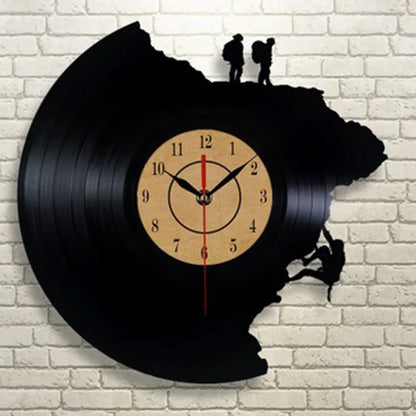 Vinyl Record Wall Clock – Modern Art & Timeless Music-Inspired Decor - Shello's Creative Boutique