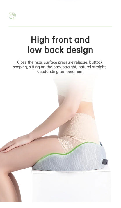High Quality Office Chair Memory Foam Cushion Comfortable Blood Circulation Orthopedic Soothing Coccyx Seat Cushion - Shello's Creative Boutique