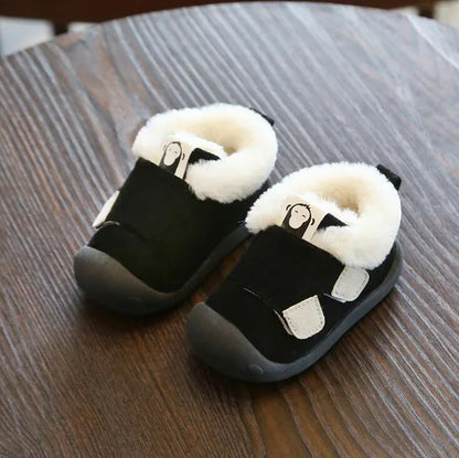 Infant Toddler Boots Winter Warm Plush Baby Girls Boys Snow Boots Outdoor Comfortable Soft Bottom Non-Slip Child Kids Shoes - Shello's Creative Boutique