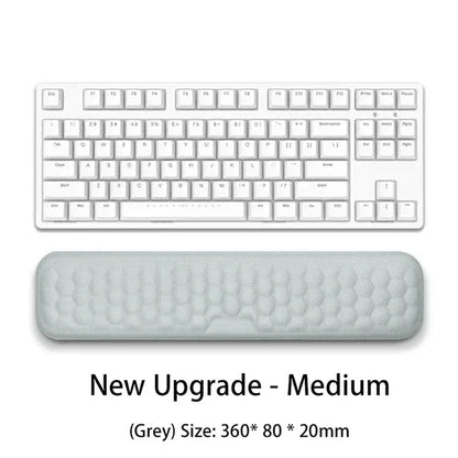 Keyboard mouse wrist rest ergonomic office typing protect relax wrist memory foam mouse pad - Shello's Creative Boutique