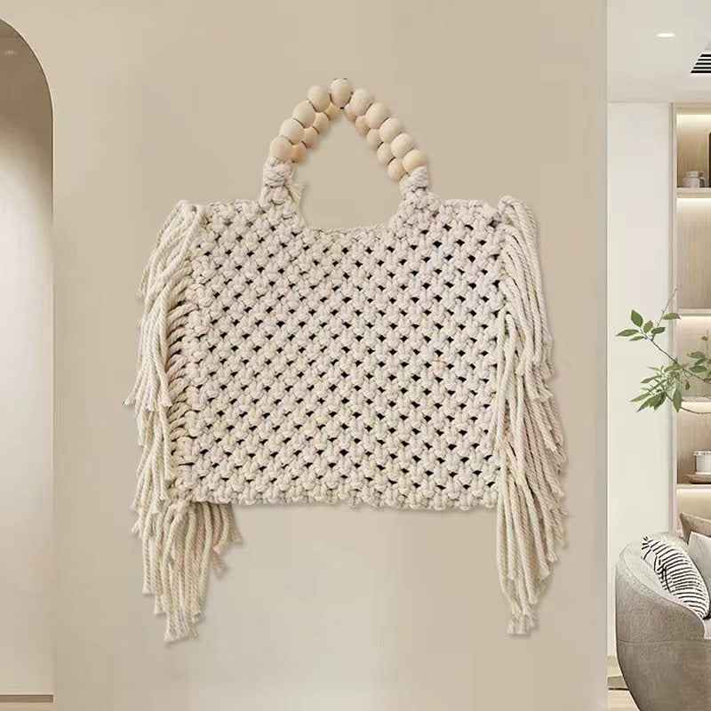 Woven Women's Crossbody Bag - Mini Mobile Phone Bag & Coin Purse for Summer