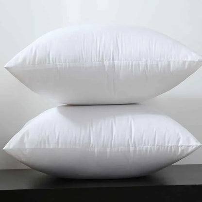 45x45cm Cushion Insert - Soft White Peached Fabric Inner with PP Cotton Filling (450g) - Shello's Creative Boutique