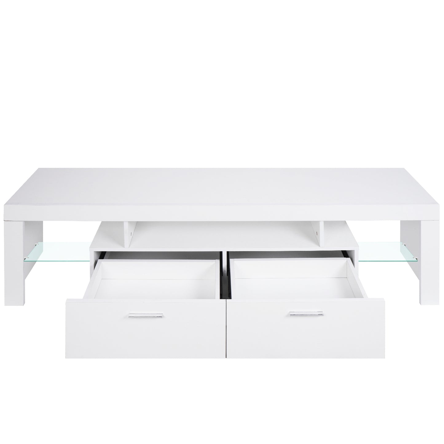 LED TV stand modern TV stand with storage Entertainment Center with drawer TV cabinet for Up to 75 inch for Gaming Living Room B eprolo