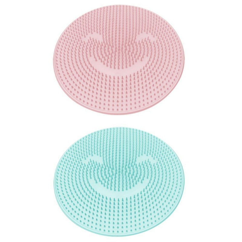 Silicone Bath Shower Back Brush Massager Bath Foot Brush Dead Skin Anti Skid Pad Bath Mats eprolo