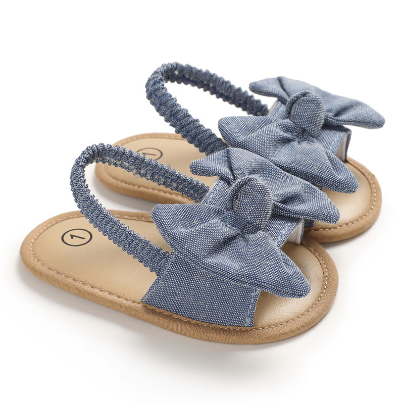 Summer 0-1 Year Old Baby Toddler Shoes Soft-Soled Baby Shoes Thread Air Breathable Sandals eprolo