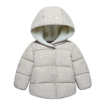Baby Girls Jacket - Autumn Winter Hooded Coat (1-8y) - Shello's Creative Boutique