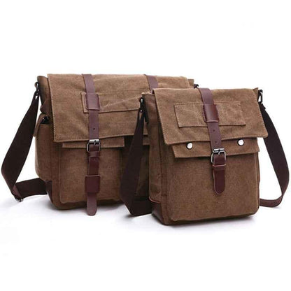 Men Business Messenger Bag Vintage Crossbody Shoulder Pack - Shello's Creative Boutique