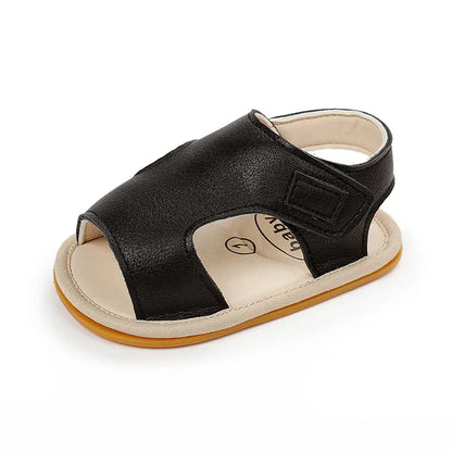Baby Boy Summer Sandals Rubber Sole Breathable Toddler Shoes 0-3-6-9-12 Months Shoes - Shello's Creative Boutique