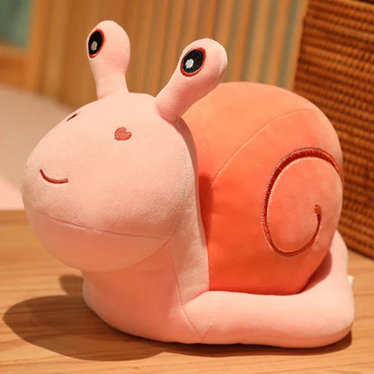 Cute Snail Plush Pillow - Soft Cuddle Cushion for Bedroom Decor - Shello's Creative Boutique