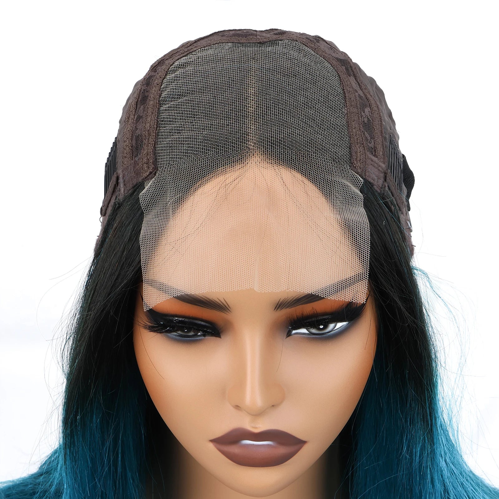 4x4 Lace Closure short Bob Wigs Human Hair T1B/green Color Bob Wig Double Drawn Straight Human hair Bob Lace Front Wig For Women eprolo