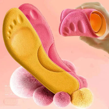 2Pairs Self Heating Insoles Thermostatic Thermal Insole Massage Memory Foam Arch Support Shoe Pad Heated Pads Winter Men Women eprolo