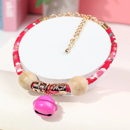 Cute Bell Cat Collar - Flea & Lice Removal Protection - Shello's Creative Boutique