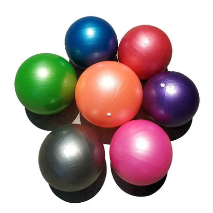 1pc 9.84-Inch Mini Yoga Ball for Shaping, Pilates Ball for Glutes, Home Fitness Balance Ball