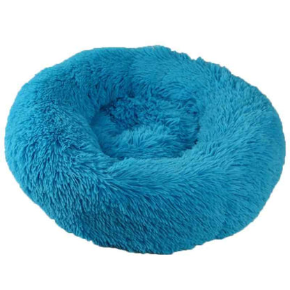 Donut Dog Bed - Soft Washable Pet Cushion for Dogs & Cats