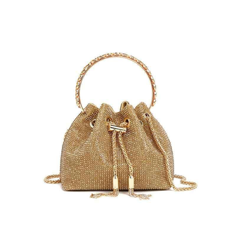 Eprolo Classic Rhinestone Evening Bag – Luxe Glamour That Turns Heads - Shello's Creative Boutique