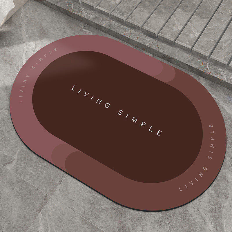 Quick-Drying Absorbent Bathroom Floor Mat