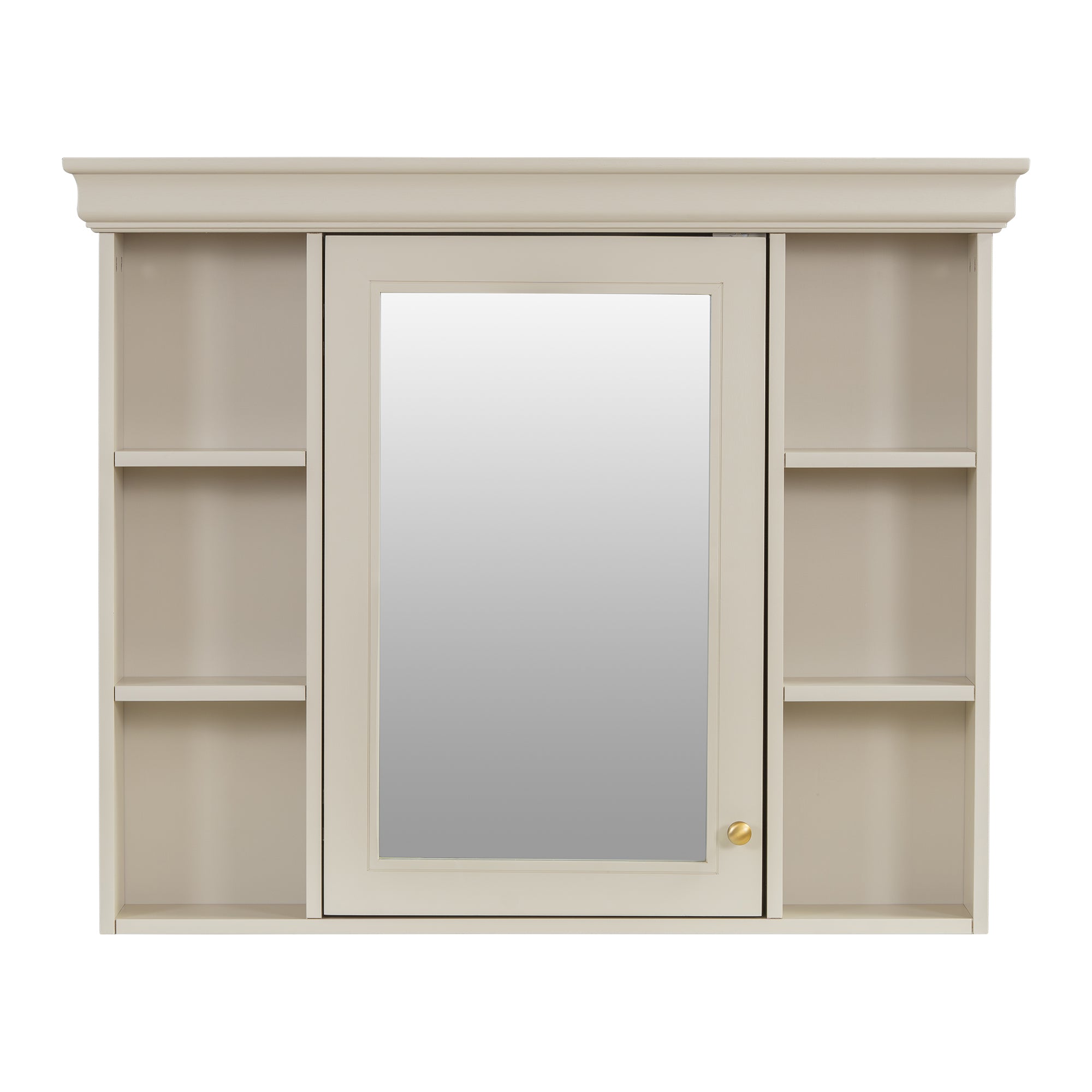 35'' x 28'' Blue Wall Mounted Bathroom Storage Cabinet with Mirror Door, Modern Bathroom Wall Cabinet with Mirror eprolo