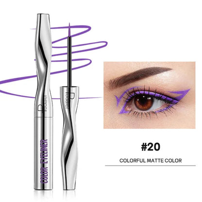 Makeup Pudaier eyeliner long-lasting waterproof eyeliner pen ultra-fine color liquid eyeliner - Shello's Creative Boutique