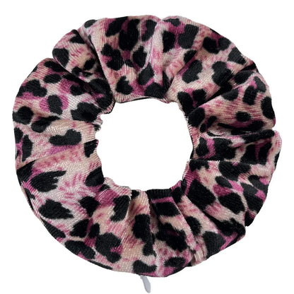 Tie dye velvet zipper large intestine loop - Shello's Creative Boutique