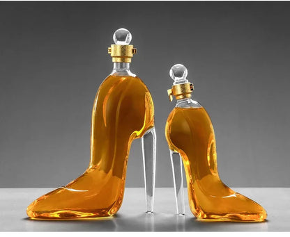 Creative Glass Wine Bottle Bar Supplies Whiskey Wine Glass Red Wine Glass Bottle Holder Home Decoration Birthday Wedding Gift - Shello's Creative Boutique