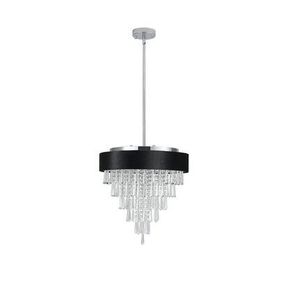 Modern Crystal Chandelier for Living Room – Luxury Round Crystal Lamp for Home Décor Light Fixture - Shello's Creative Boutique