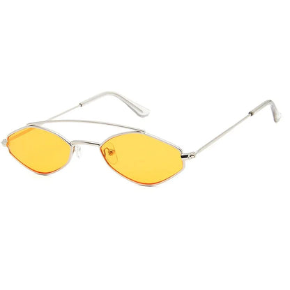 90s Sunglasses Women Retro Oval Sunglasses Lady Brand Designer Vintage Black Sunglasses Girls Eyeglasses UV400 Oculos - Shello's Creative Boutique