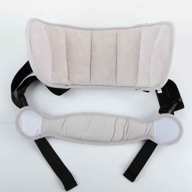 Child Car Seat Head Support Pillow - Soft Neck Cushion for Safe Travel Sleep