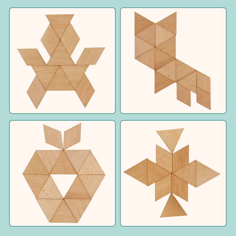 Development of Fun and Creative Jigsaw Puzzles for Preschool Children in Early Childhood Education 2-3 Year Old Boys and Girls' Puzzle Toys eprolo