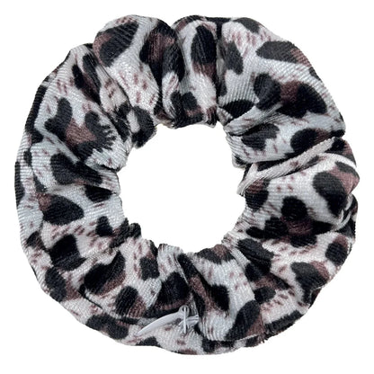 Tie dye velvet zipper large intestine loop - Shello's Creative Boutique