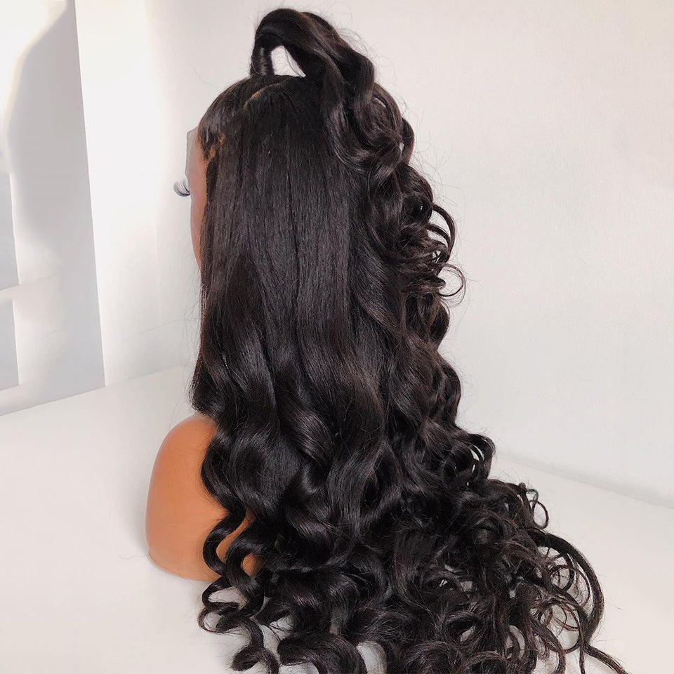 Body Wave Lace Front Wig Human Hair Wigs for Black Women Pre Plucked with Baby Hair Wigs with Frontal Shello Creative Boutique