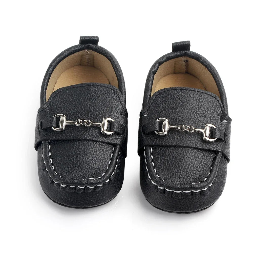 Leather baby boy shoes infant sneaker shoes newborn first walker soft soled toddler footwears for 0 -1year babiesобувь для малыш - Shello's Creative Boutique